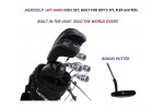 AGXGOLF LEFT-HAND BOYS MAGNUM EDITION GOLF CLUB SET w460cc Driver, 3 Wood, Hybrid, 6-PW Irons & Putter: SET ONLY; BUILT in the USA!!